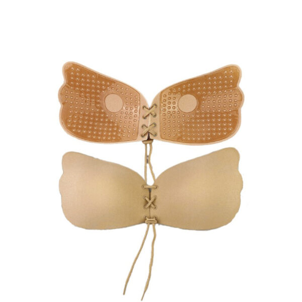 Lace-Up Push-Up Bra - Adjustable Lift & Support