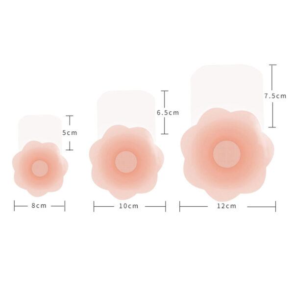 Deep Cup Lifting Silicone Adhesive Nipple Covers - Image 7