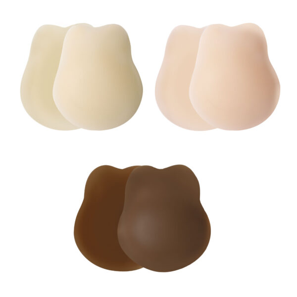 Flat Rabbit Silicone Nipple Covers - Ultra-Thin Adhesive Pasties for Seamless Coverage - Image 14