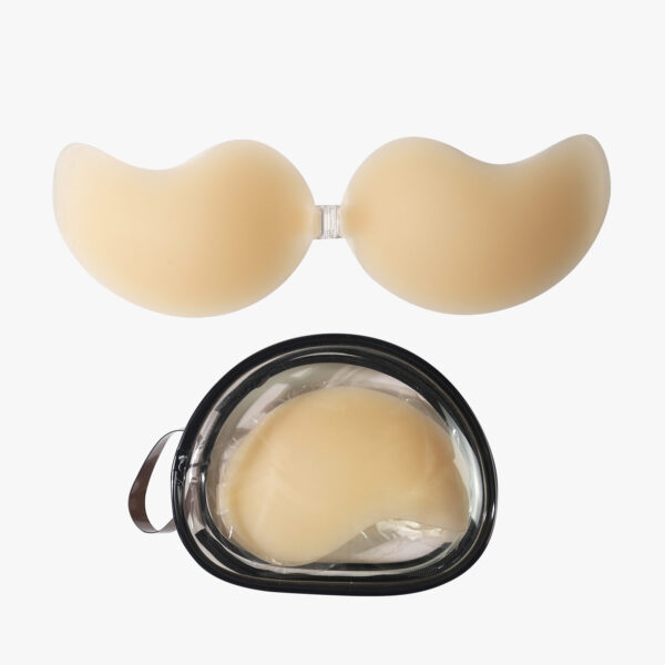 Seamless Silicone Mango Sticky Bra - Invisible Adhesive Backless Bra for Women - Image 9