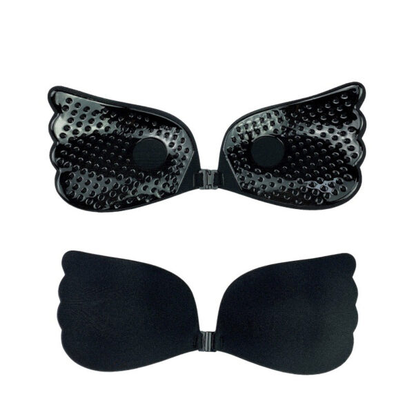 Angel's Wing Adhesive Push-Up Bra with Front Buckle - Image 4