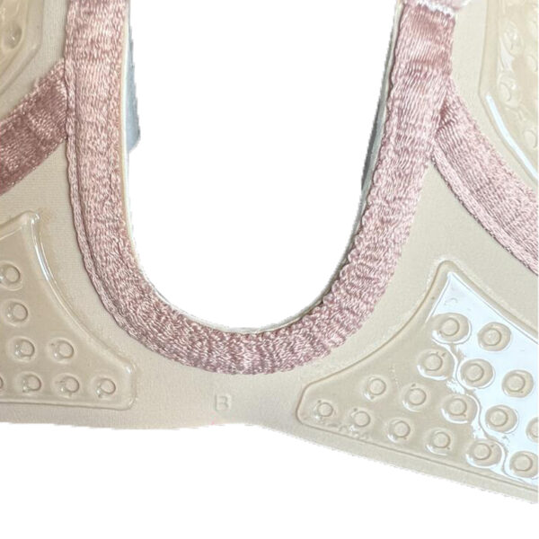 Deep U Strapless Adhesive Push-Up Bra with Side Wings - Image 2