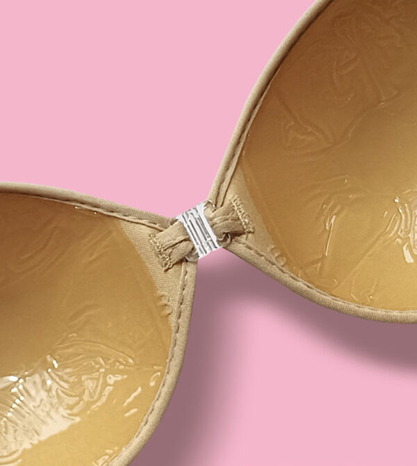 Edge-Wrapped Strapless Adhesive Bra - Image 2