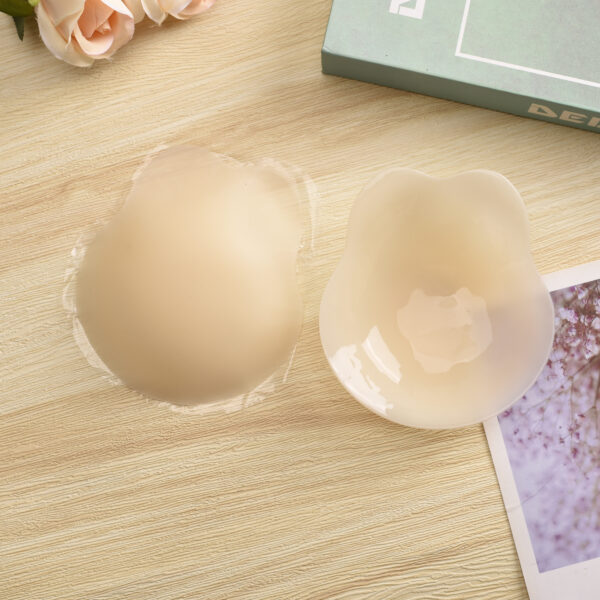 Flat Rabbit Silicone Nipple Covers - Ultra-Thin Adhesive Pasties for Seamless Coverage - Image 5