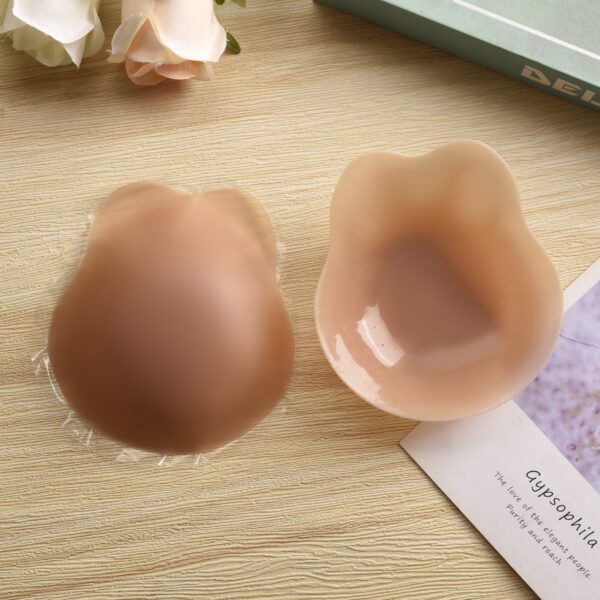 Flat Rabbit Silicone Nipple Covers - Ultra-Thin Adhesive Pasties for Seamless Coverage - Image 4