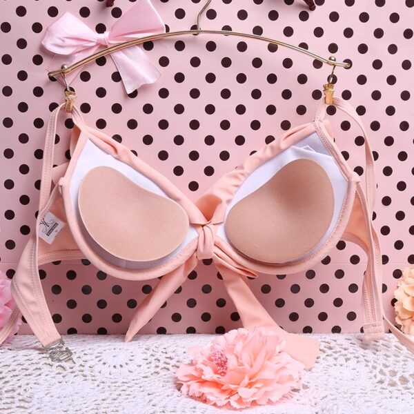 Heart-Shaped Single-Sided Adhesive Breast Pads - Image 2