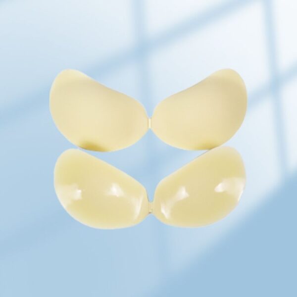 Mango Silicone Sticky Bra - Strapless Push-Up Invisible Adhesive Bra for Backless Outfits - Image 5