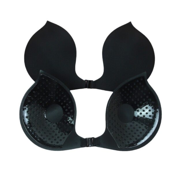 Peach-Shaped Sticky Push-Up Bra - Strapless Invisible Adhesive Bra