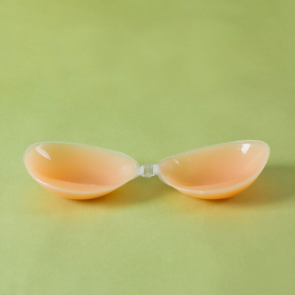 Premium Silicone Sticky Bra - Strapless & Backless Invisible Adhesive Bra for Lift and Comfort - Image 5