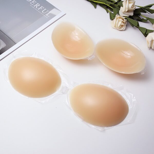 Premium Silicone Sticky Bra - Strapless & Backless Invisible Adhesive Bra for Lift and Comfort - Image 6