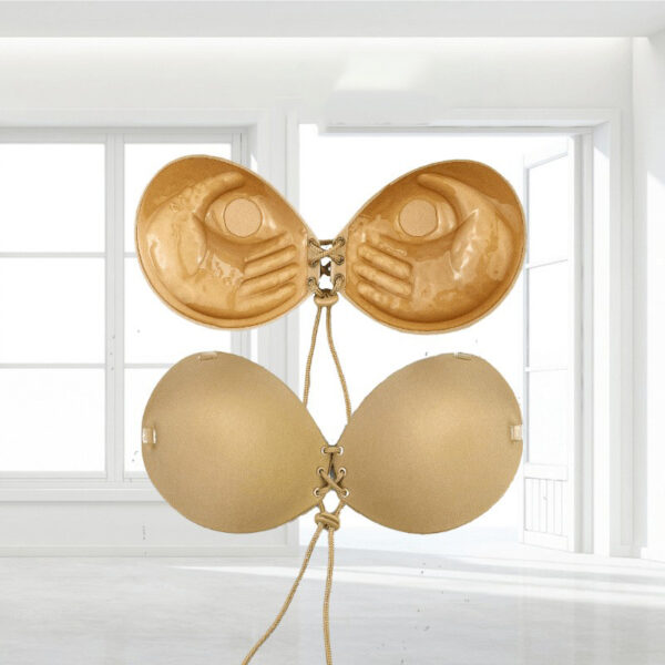 Pull Rope Hand Cup Push-Up Bra - Image 3