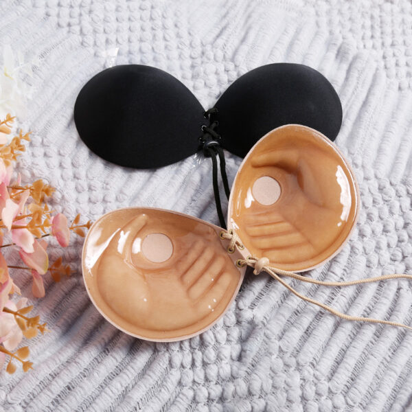 Pull Rope Hand Cup Push-Up Bra - Image 2