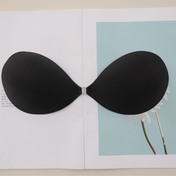 Round Cup Sticky Push-Up Bra - Image 3