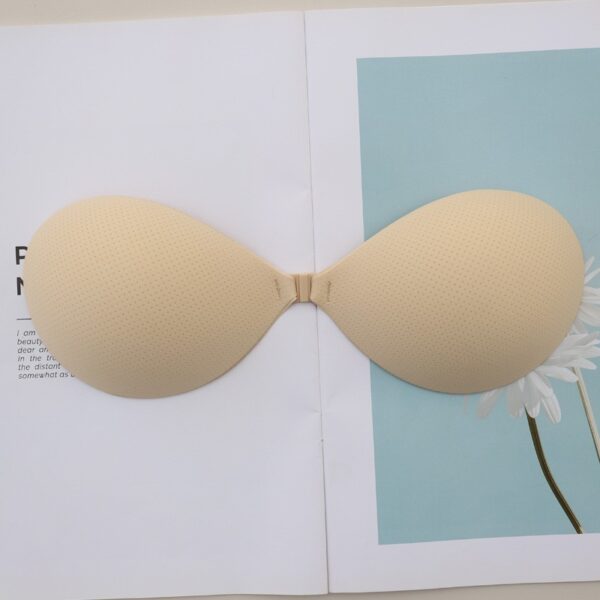 Round Cup Sticky Push-Up Bra - Image 6