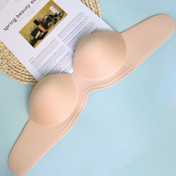 Strapless Side Stick-On Bra - Invisible Push-Up Adhesive Bra - Image 5
