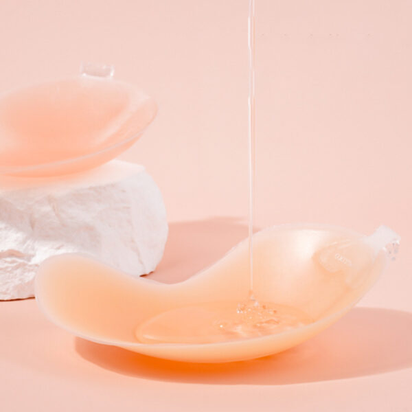 Seamless Silicone Mango Sticky Bra - Invisible Adhesive Backless Bra for Women - Image 7